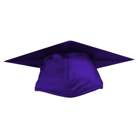 Shiny Purple Graduation Cap