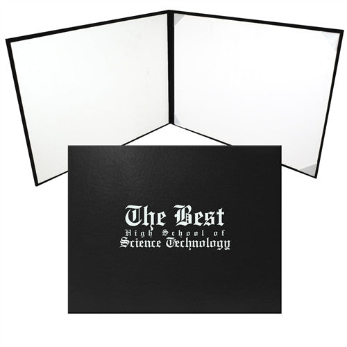 Black Diploma Case