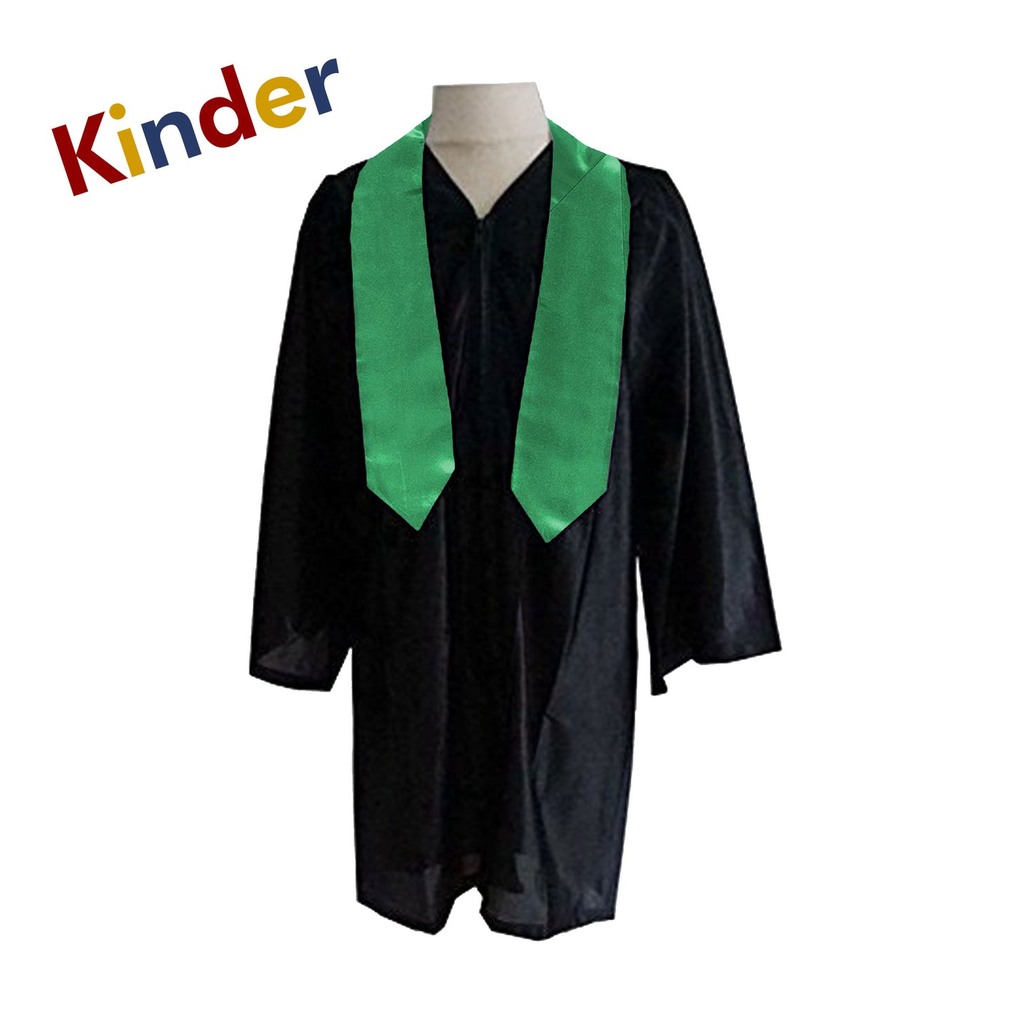 Emerald Kindergarten Preschool Graduation Stole - Clearance Sale