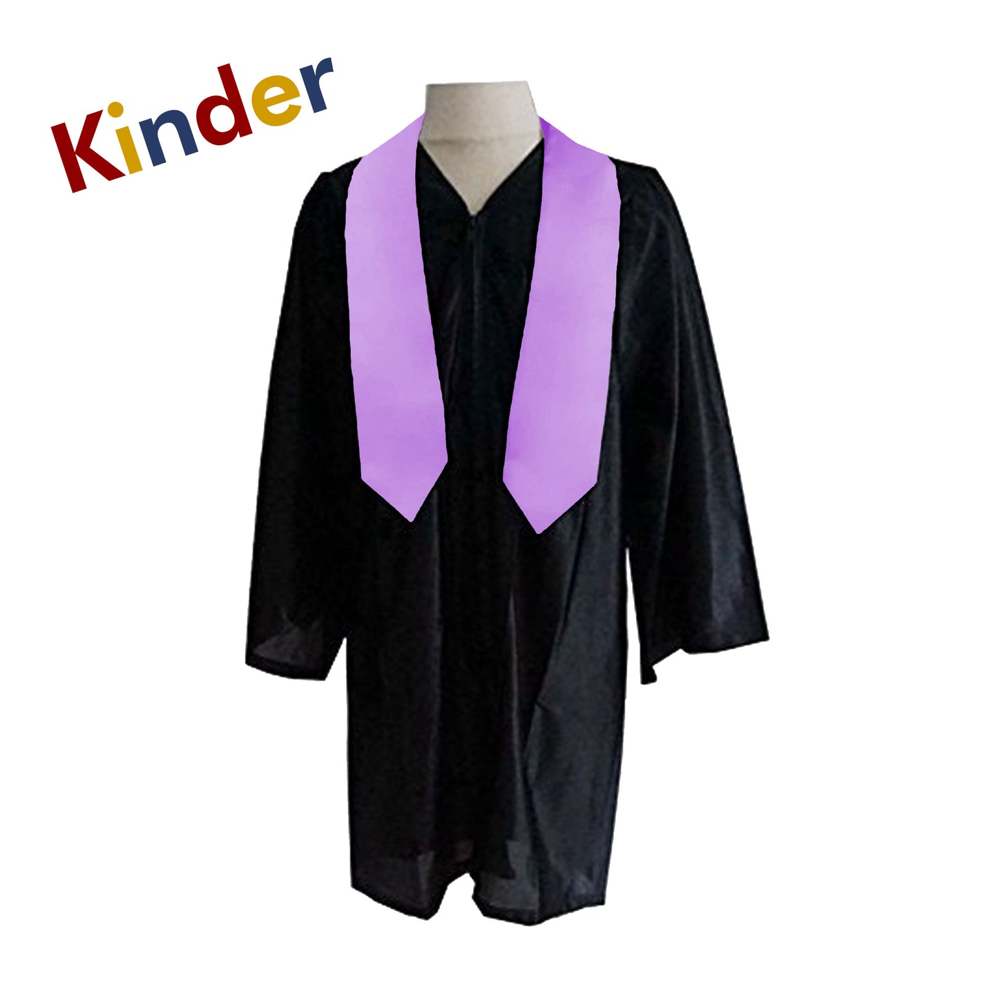 Lavender Kindergarten Preschool Graduation Stole - Clearance Sale