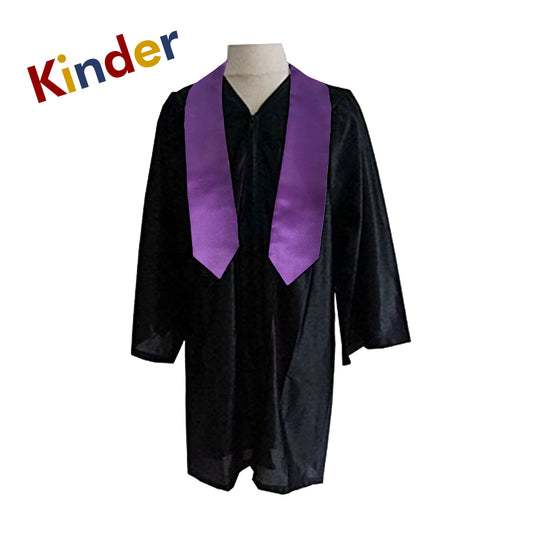 Purple Kindergarten Preschool Graduation Stole - Clearance Sale