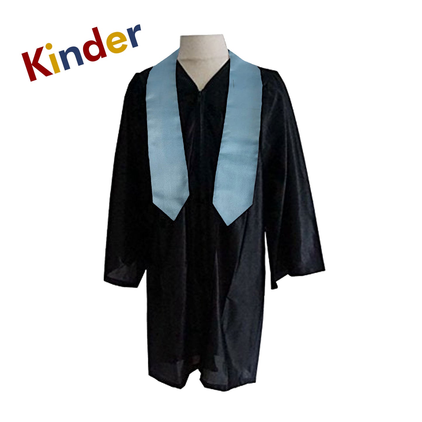 Light Blue Kindergarten Preschool Graduation Stole - Clearance Sale