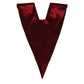 Maroon Choir V-Stole
