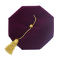 Custom 8-Sided Velvet Doctoral Tam – Premium Academic Graduation Cap