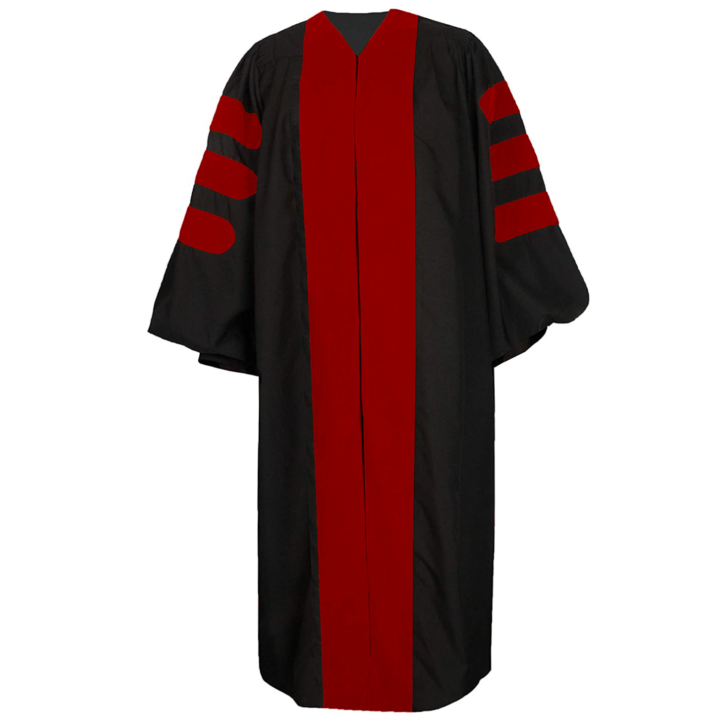 Deluxe Doctoral Gown - No Piping - Academic Regalia