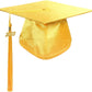 Shiny Gold Graduation Cap and Tassel